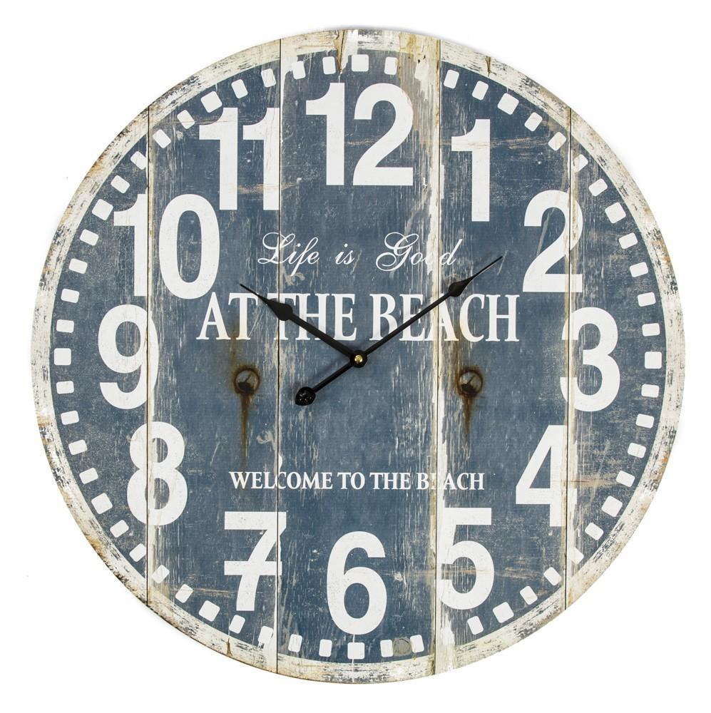 Home & Giftware 60cm Decor Wall Clock Wood Stripe | Accessories | app store dev @@ABC ///[option4] 十月五日 11:53 