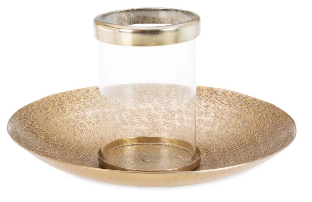Home & Giftware Aluminium Round Plate w/Glass Candle Holder - Cluster Hammered | Accessories | app store dev @@ABC ///[option4] 十月五日 11:53 