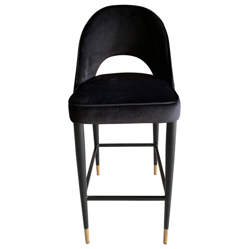 Future Classics Furniture Bourdain Bar Chair Black Velvet | Dining | app store dev @@ABC ///[option4] 十月五日 11:53 