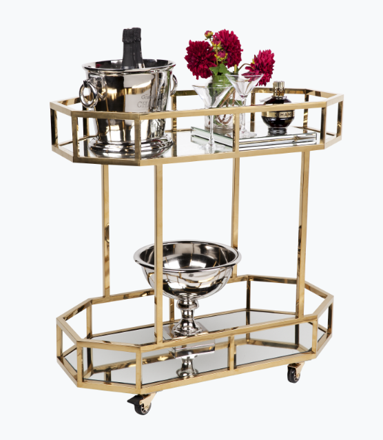 Cafe Lighting and Living Brooklyn Drinks Trolley - Gold | Home Bar and Drinks Cabinets | app store dev @@ABC ///[option4] 十月五日 11:53 