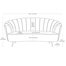 Load image into Gallery viewer, Darcy &amp; Duke Charcoal Shell Sofa | Living | app store dev @@ABC ///[option4] 十月五日 11:53 
