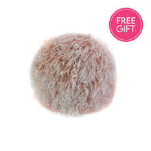 Load image into Gallery viewer, Darcy &amp; Duke Tibetan Fur Round Cushion - Pink Snowflake | Accessories | app store dev @@ABC ///[option4] 十月五日 11:53 
