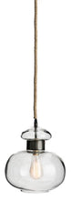 Load image into Gallery viewer, Home &amp; Giftware Glass Pendant Light with Black Metal Band | Lighting | app store dev @@ABC ///[option4] 十月五日 11:53 
