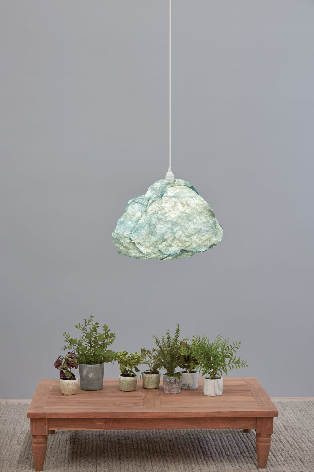 Zaffero Cumulus - Sky Blue - Free Form Cloud Paper Pendant Light | Lighting | app store dev @@ABC ///[option4] 十月五日 11:53 