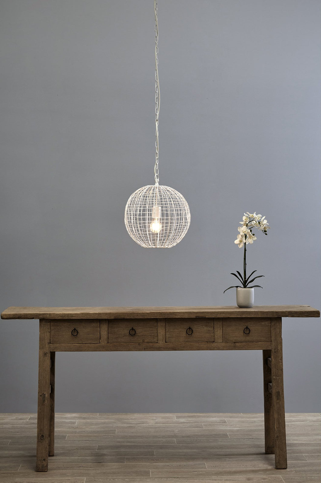 Zaffero Cray Ball Small - White - Wire Weave Ball Pendant Light | Lighting | app store dev @@ABC ///[option4] 十月五日 11:53 
