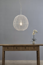 Load image into Gallery viewer, Zaffero Cray Ball Medium - White - Wire Weave Ball Pendant Light | Lighting | app store dev @@ABC ///[option4] 十月五日 11:53 
