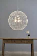 Load image into Gallery viewer, Zaffero Cray Ball Large - White- Wire Weave Ball Pendant Light | Lighting | app store dev @@ABC ///[option4] 十月五日 11:53 
