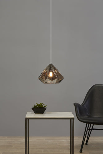 Zaffero Graff - Smoke Grey - Small Faceted Glass Droplet Pendant Light | Lighting | app store dev @@ABC ///[option4] 十月五日 11:53 