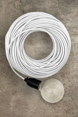 Zaffero Fabric Electrical Cord - White | Lighting | app store dev @@ABC ///[option4] 十月五日 11:53 