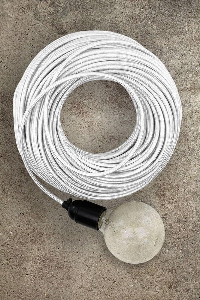 Zaffero Fabric Electrical Cord - White | Lighting | app store dev @@ABC ///[option4] 十月五日 11:53 