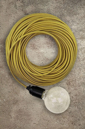 Zaffero Fabric Electrical Cord - Yellow | Lighting | app store dev @@ABC ///[option4] 十月五日 11:53 