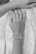 Load image into Gallery viewer, Aqua bay bracelet silver
