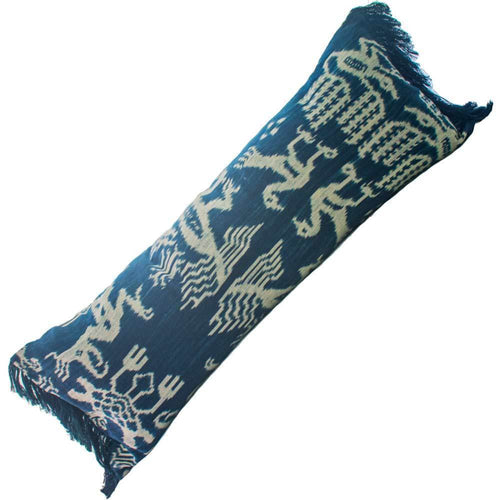 Bandhini Homewear Design Ikat Kaluda Navy Long Lumber Cushion 35 x 90cm | Accessories | app store dev @@ABC ///[option4] 十月五日 11:53 