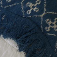 Load image into Gallery viewer, Bandhini Homewear Design Ikat Kaluda Navy Long Lumber Cushion 35 x 90cm | Accessories | app store dev @@ABC ///[option4] 十月五日 11:53 
