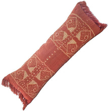Load image into Gallery viewer, Bandhini Homewear Design Ikat Morinda Coral Long Lumber Cushion 35 x 90cm | Accessories | app store dev @@ABC ///[option4] 十月五日 11:53 
