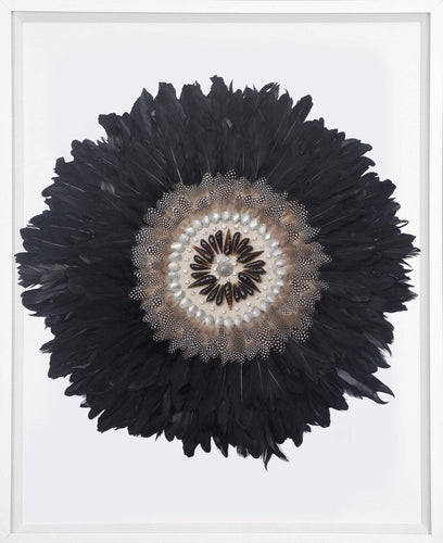 Bandhini Homewear Design Feather Kubo Black Artwork 67cm x 85cm | Accessories | app store dev @@ABC ///[option4] 十月五日 11:53 