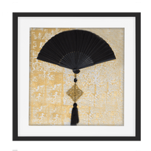 Load image into Gallery viewer, Bandhini Homewear Design Fan Tassel Black Artwork 52 x 52 cm | Accessories | app store dev @@ABC ///[option4] 十月五日 11:53 
