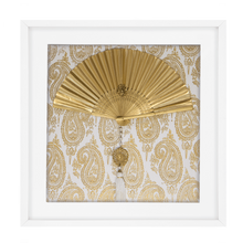Load image into Gallery viewer, Bandhini Homewear Design Fan Tassel Gold Artwork 52 x 52 cm | Accessories | app store dev @@ABC ///[option4] 十月五日 11:53 
