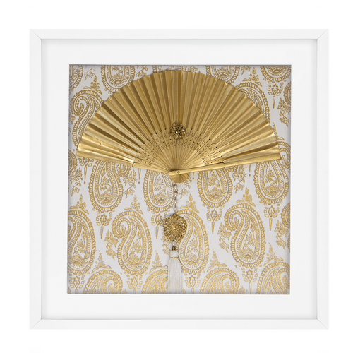 Bandhini Homewear Design Fan Tassel Gold Artwork 52 x 52 cm | Accessories | app store dev @@ABC ///[option4] 十月五日 11:53 