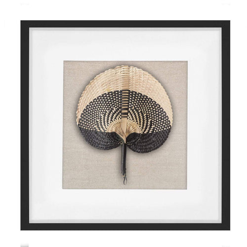 Bandhini Homewear Design Fan Black on Natural 52x52cm | Accessories | app store dev @@ABC ///[option4] 十月五日 11:53 
