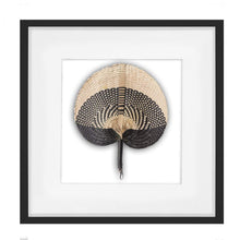 Load image into Gallery viewer, Bandhini Homewear Design Fan Black on White 52x52cm | Accessories | app store dev @@ABC ///[option4] 十月五日 11:53 

