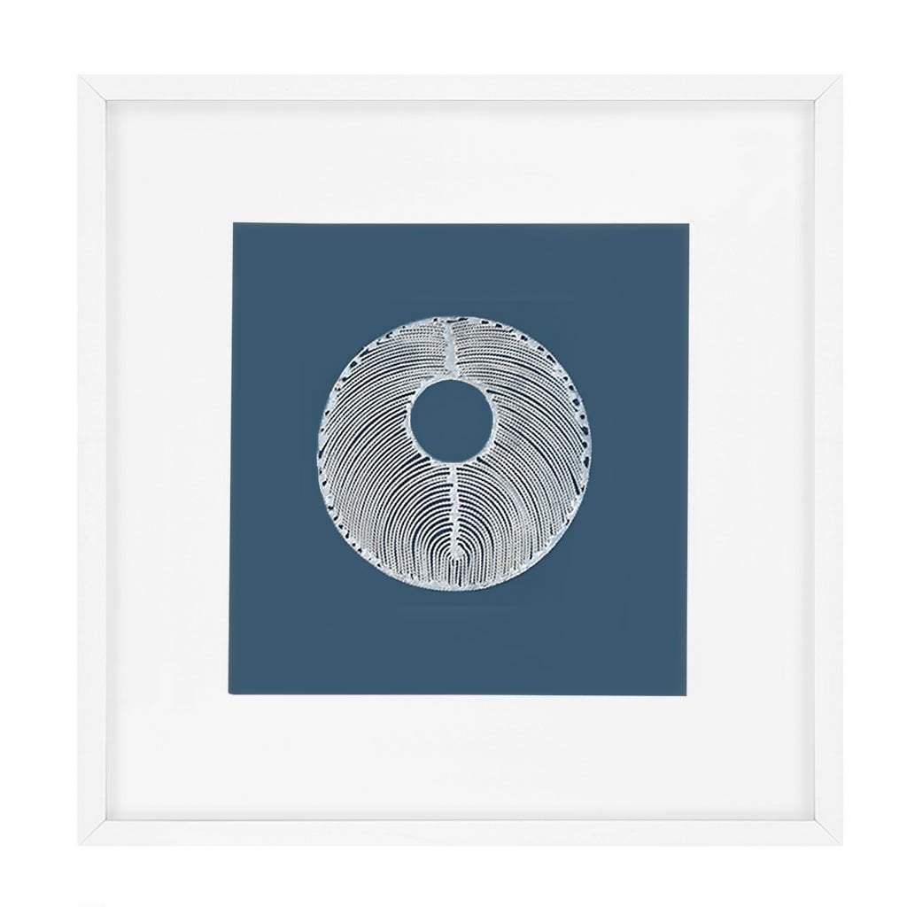 Bandhini Homewear Design Disc  Silver Navy Artwork 25x25cm | Accessories | app store dev @@ABC ///[option4] 十月五日 11:53 