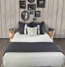 Load image into Gallery viewer, Bandhini Homewear Design Linen Black Bedsash 76x229cm | Sleeping | app store dev @@ABC ///[option4] 十月五日 11:53 
