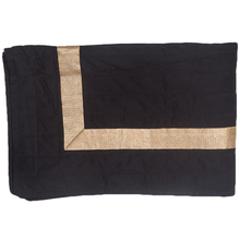 Load image into Gallery viewer, Bandhini Homewear Design Braid Gold Bedsash 76 x 229cm | Sleeping | app store dev @@ABC Black/76 x 299//[option4] 十月五日 11:53 

