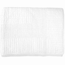 Load image into Gallery viewer, Bandhini Homewear Design Gudri Stitching White Bedsash with Black Stitching 76 x 229cm | Sleeping | app store dev @@ABC ///[option4] 十月五日 11:53 
