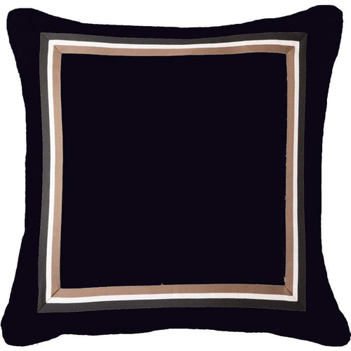 Bandhini Homewear Design Braid Cayman Black Euro Cushion 65 x 65 cm | Accessories | app store dev @@ABC ///[option4] 十月五日 11:53 