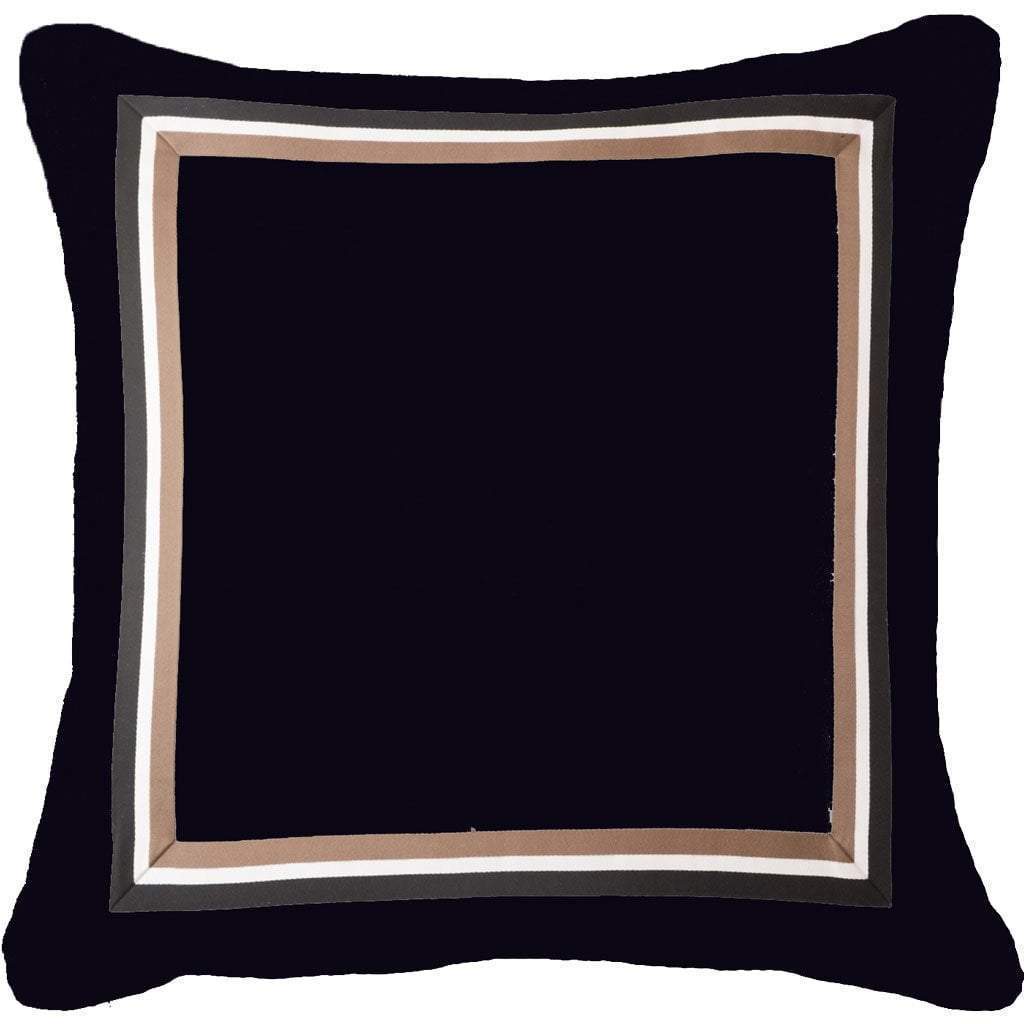 Bandhini Homewear Design Braid Cayman Black Euro Cushion 65 x 65 cm | Accessories | app store dev @@ABC ///[option4] 十月五日 11:53 