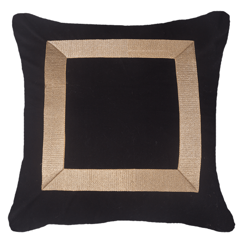 Bandhini Homewear Design Braid Gold Black Euro Cushion 65 x 65 cm | Accessories | app store dev @@ABC ///[option4] 十月五日 11:53 