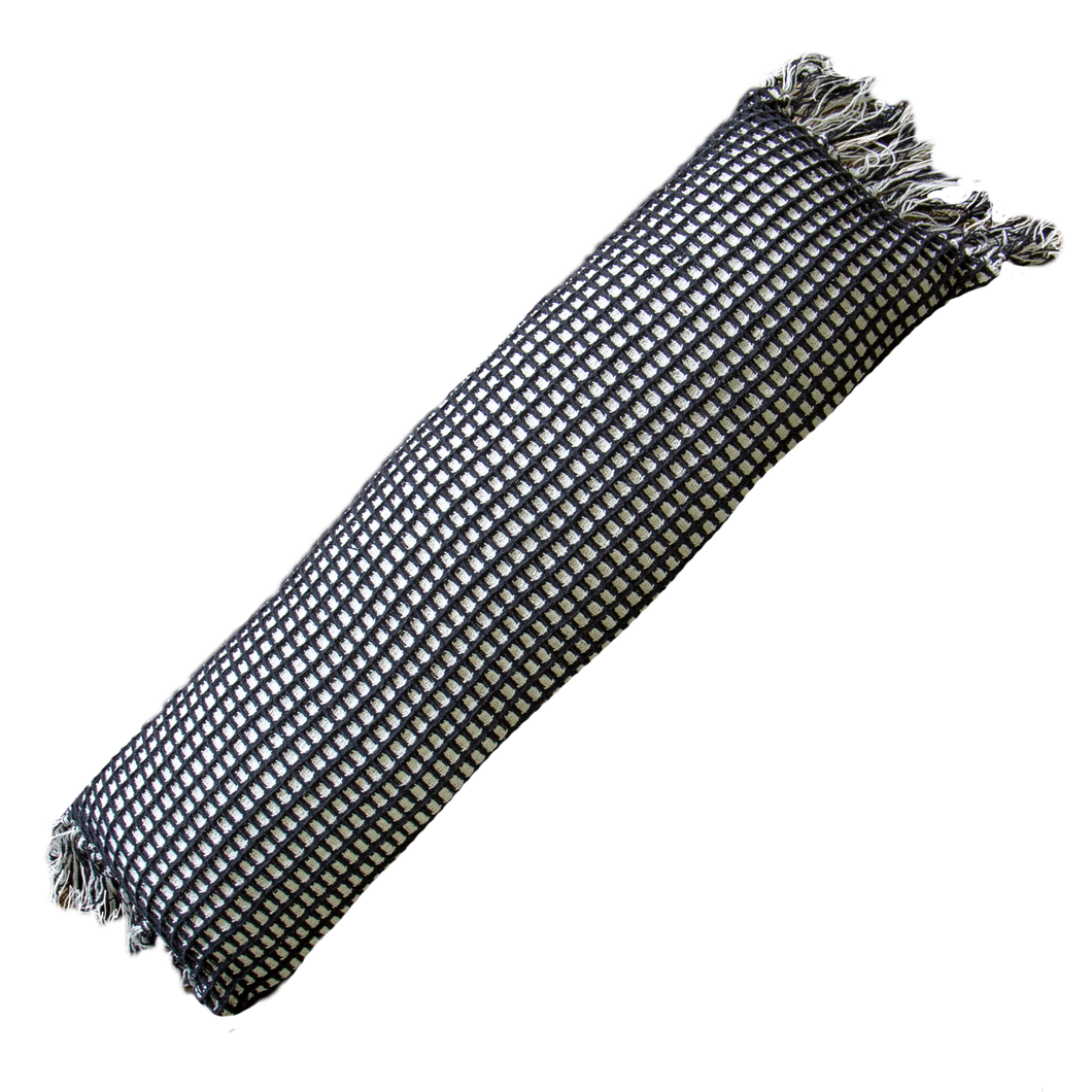 Bandhini Homewear Design Check Black White Long Lumber Cushion 35 x 90 cm | Accessories | app store dev @@ABC ///[option4] 十月五日 11:53 