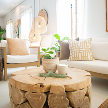 Load image into Gallery viewer, Bandhini Homewear Design Jade Screen Beige Lounge Cushion 55 x 55 cm | Accessories | app store dev @@ABC ///[option4] 十月五日 11:53 
