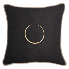 Load image into Gallery viewer, Bandhini Homewear Design Amulet Black Lounge Cushion 55x55cm | Accessories | app store dev @@ABC ///[option4] 十月五日 11:53 
