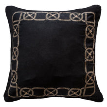 Load image into Gallery viewer, Bandhini Homewear Design Boat Knot Black Lounge Cushion 55 x 55cm | Accessories | app store dev @@ABC ///[option4] 十月五日 11:53 
