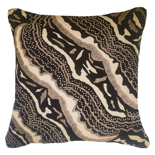 Bandhini Homewear Design Brahmin Moth Black Lounge Cushion | Accessories | app store dev @@ABC ///[option4] 十月五日 11:53 