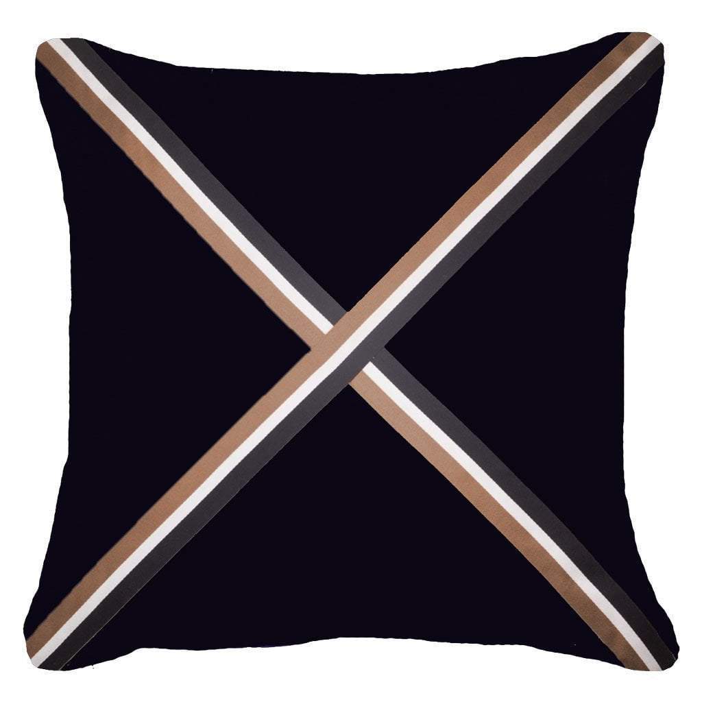 Bandhini Homewear Design Braid Cayman Black Lounge Cushion 55 x 55 cm | Accessories | app store dev @@ABC ///[option4] 十月五日 11:53 