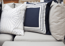 Load image into Gallery viewer, Bandhini Homewear Design Braid Inner Panel Black Lounge Cushion 55 x 55 cm | Accessories | app store dev @@ABC ///[option4] 十月五日 11:53 
