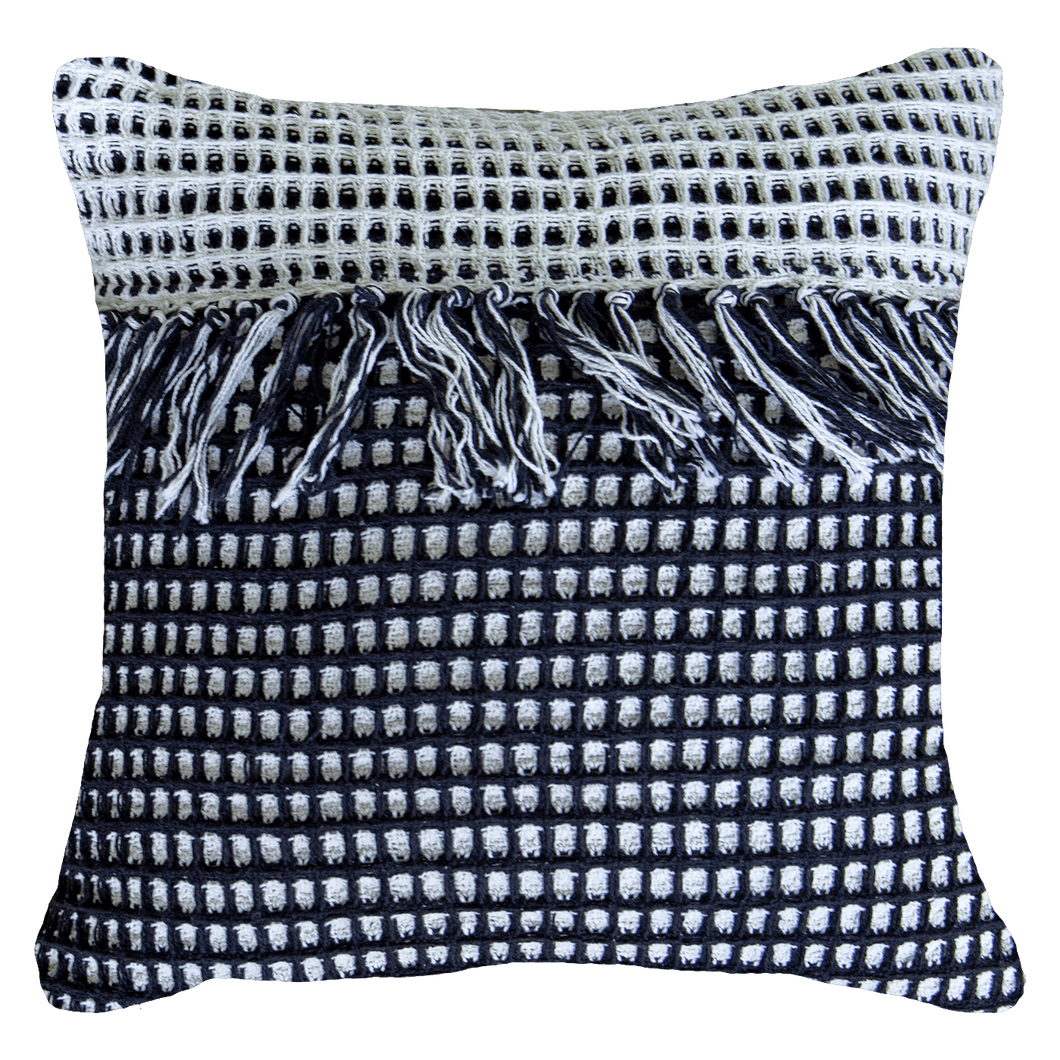 Bandhini Homewear Design Check Black White Lounge Cushion 55 x 55 cm | Accessories | app store dev @@ABC ///[option4] 十月五日 11:53 