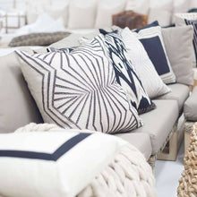 Load image into Gallery viewer, Bandhini Homewear Design Fan Black Lounge Cushion 55 x 55 cm | Accessories | app store dev @@ABC ///[option4] 十月五日 11:53 
