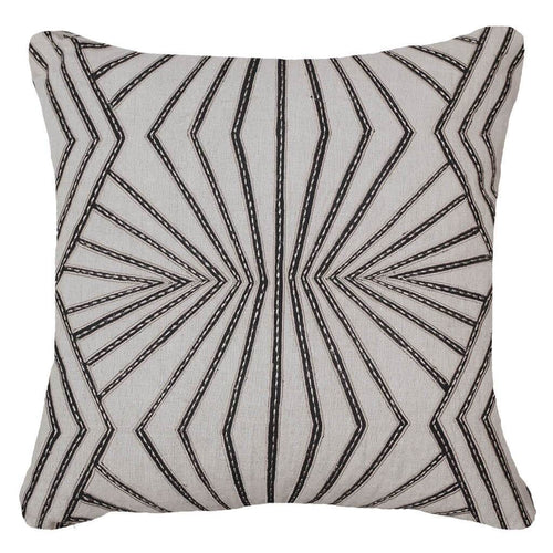 Bandhini Homewear Design Fan Black Lounge Cushion 55 x 55 cm | Accessories | app store dev @@ABC ///[option4] 十月五日 11:53 