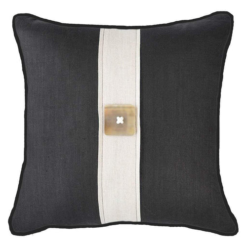Bandhini Homewear Design Horn Button Black Lounge Cushion 55x55cm | Accessories | app store dev @@ABC ///[option4] 十月五日 11:53 