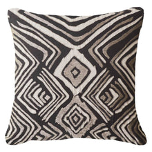 Load image into Gallery viewer, Bandhini Homewear Design Ikat Zebra Black Lounge Cushion 55 x 55 cm | Accessories | app store dev @@ABC Black/22 x 22//[option4] 十月五日 11:53 
