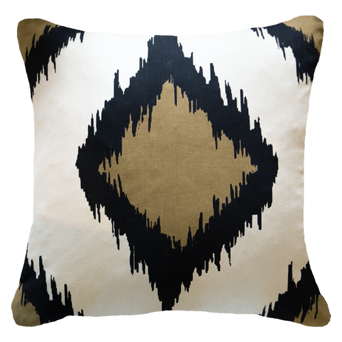Bandhini Homewear Design Inner Ikat Solitaire Black Lounge Cushion 55 x 55 cm | Accessories | app store dev @@ABC ///[option4] 十月五日 11:53 