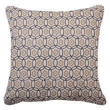 Load image into Gallery viewer, Bandhini Homewear Design Interlaced Black Lounge Cushion 55x55cm | Accessories | app store dev @@ABC ///[option4] 十月五日 11:53 
