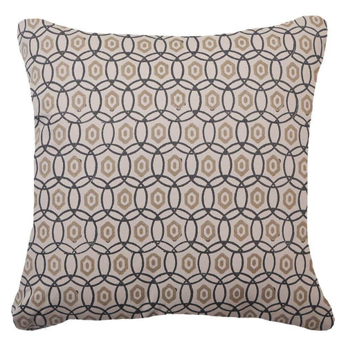 Bandhini Homewear Design Interlaced Black Lounge Cushion 55x55cm | Accessories | app store dev @@ABC ///[option4] 十月五日 11:53 