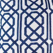 Load image into Gallery viewer, Bandhini Homewear Design Jagger Print Navy Lounge Cushion 55 x 55 cm | Accessories | app store dev @@ABC ///[option4] 十月五日 11:53 
