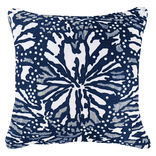 Bandhini Homewear Design Butterfly Navy Lounge Cushion 55cm x 55cm | Accessories | app store dev @@ABC ///[option4] 十月五日 11:53 