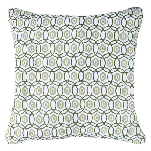 Bandhini Homewear Design Interlaced Emerald Lounge Cushion 55 x 55cm | Accessories | app store dev @@ABC ///[option4] 十月五日 11:53 